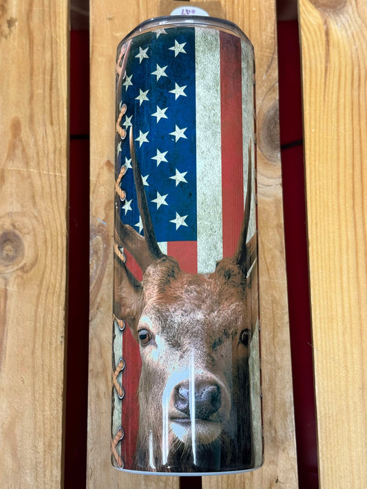 Deer Tumbler 20oz CLEARANCE