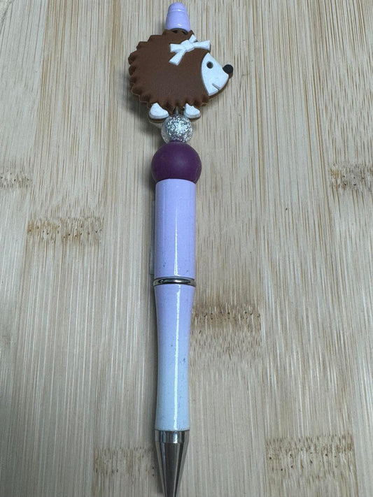 Hedgehog Beaded Pen  **CLEARANCE**