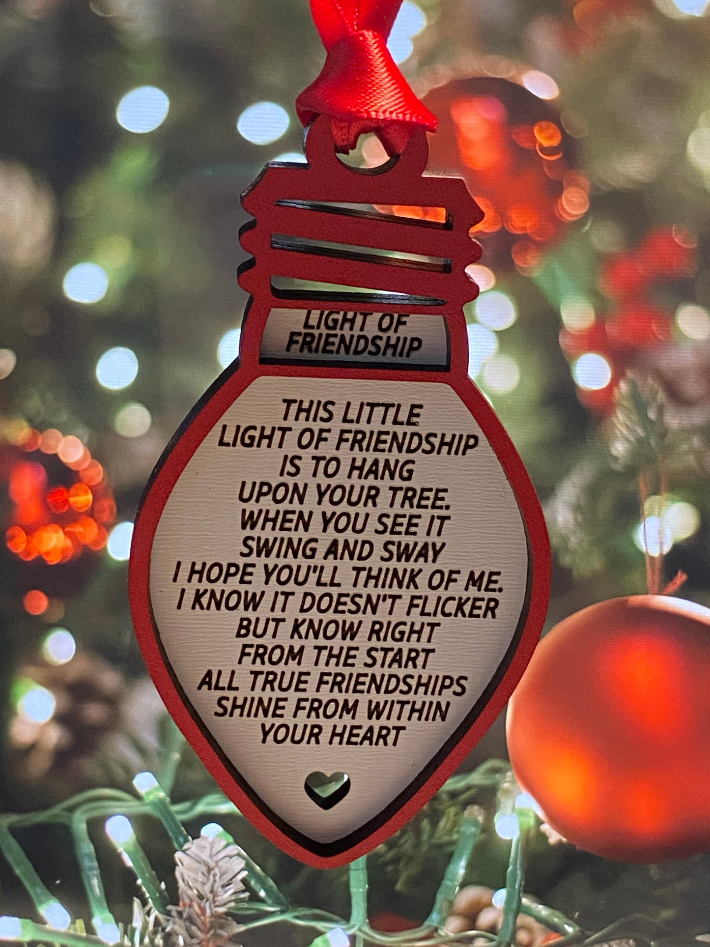 Light Of Friendship Ornament