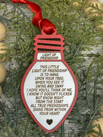 Light Of Friendship Ornament