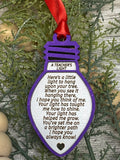 A Teacher’s Light Ornament