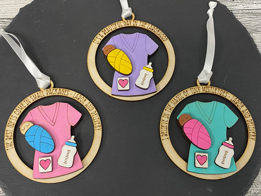 Labor and Delivery Ornaments