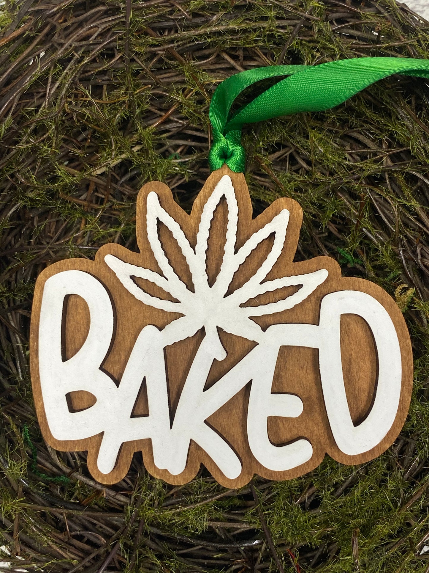 Cannabis Themed Gingerbread Ornaments