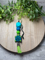 Turtle - Silicone Beaded Bookmarks