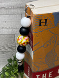 Caution Tape - Silicone Beaded Bookmarks