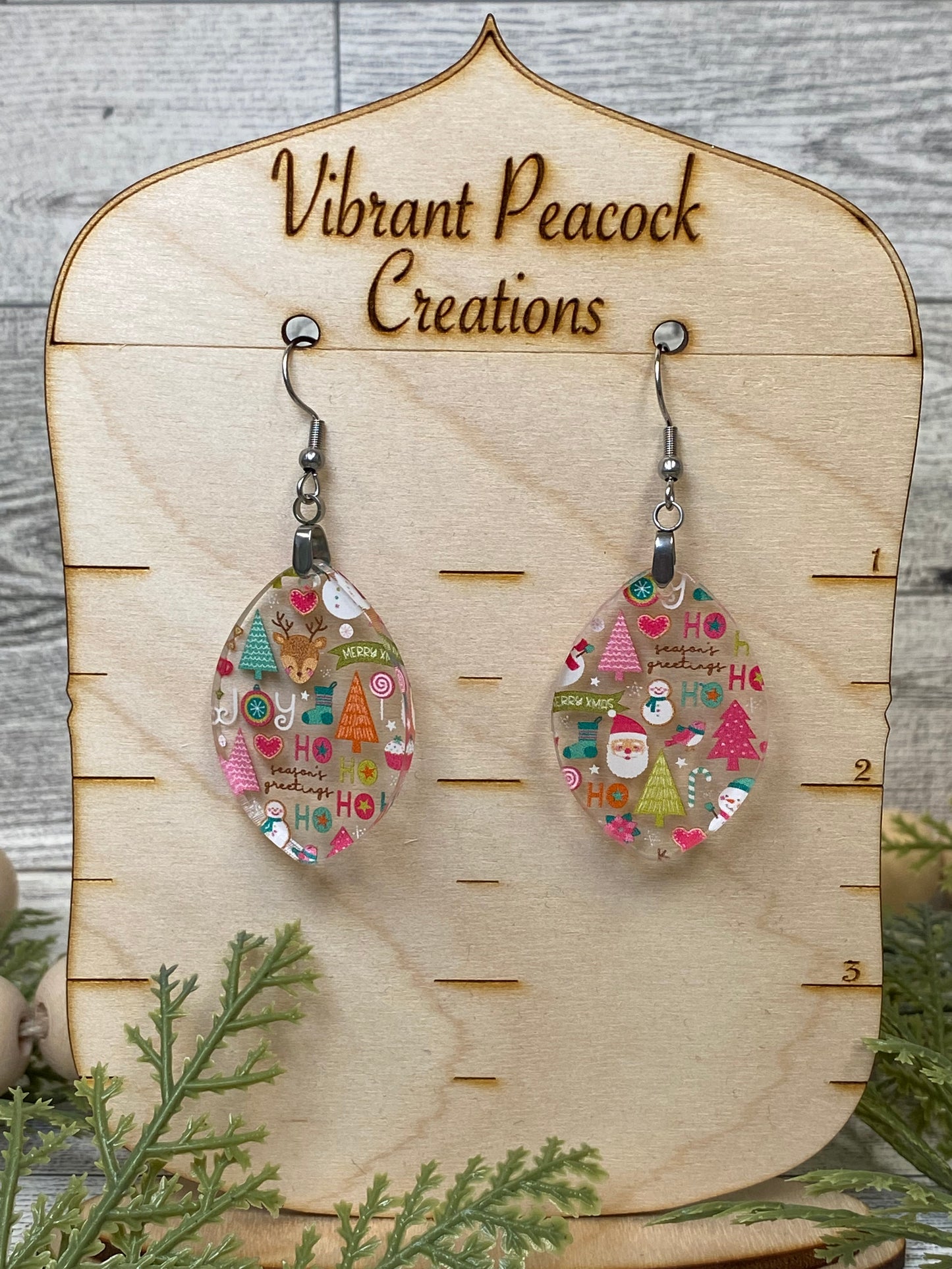 Seasons Greetings Earrings