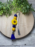 Sunflower - Silicone Beaded Bookmarks