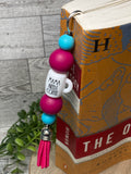 Mama Needs Coffee - Silicone Beaded Bookmarks