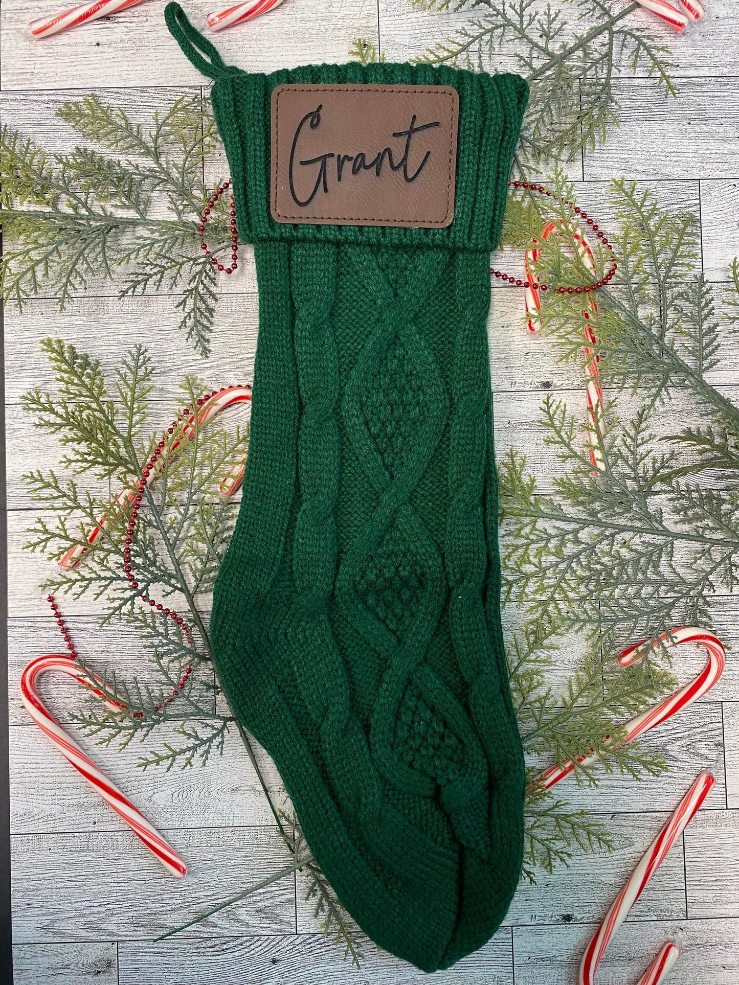 Stocking with Custom Patch