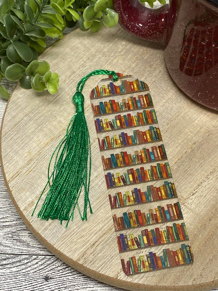 Bookmark With Tassel - Fancy Shape - Books