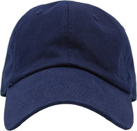 Classic Low Profile Cap- Navy - You Choose Patch