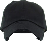 Mesh Vintage Baseball Cap - Black - You Choose Patch