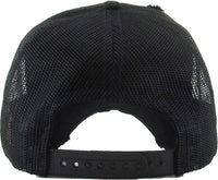 Mesh Vintage Baseball Cap - Black - You Choose Patch