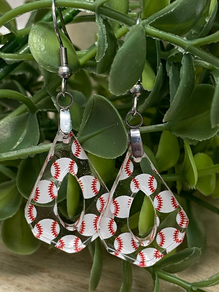 Baseball Earrings - Style 2