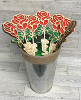 Valentine Wooden Rose