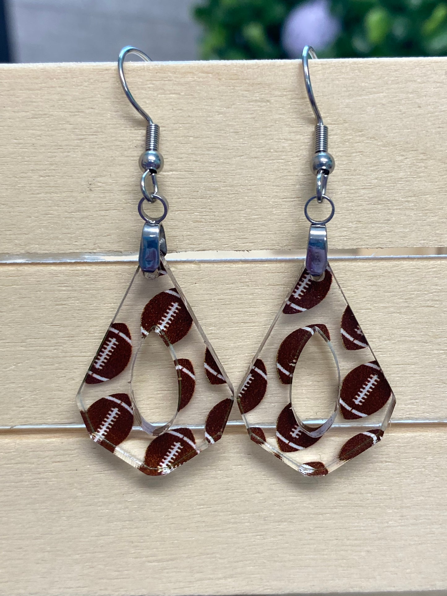 Football Earrings