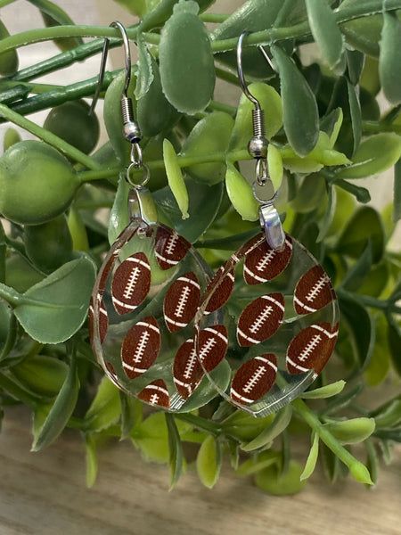 Football Earrings - Style 2