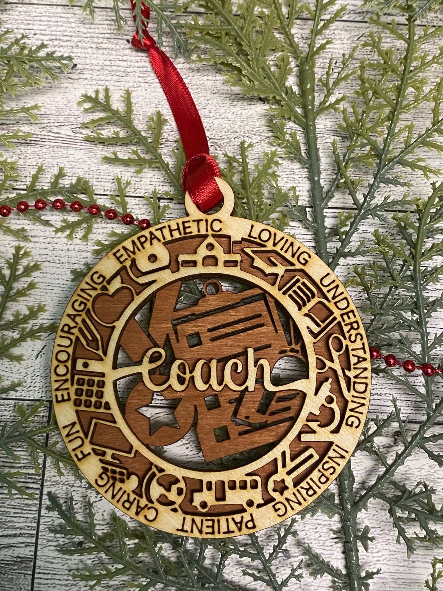 Education Series - Coach Ornament