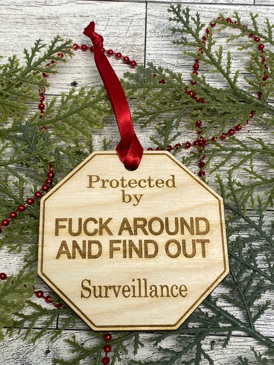 Find Out Surveillance Ornament