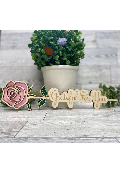 Wooden Rose - Mother’s Day