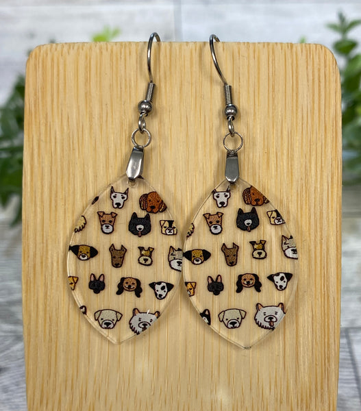 Doggie Faces Earrings