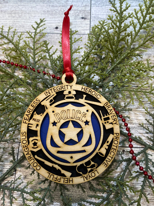 Police Ornament