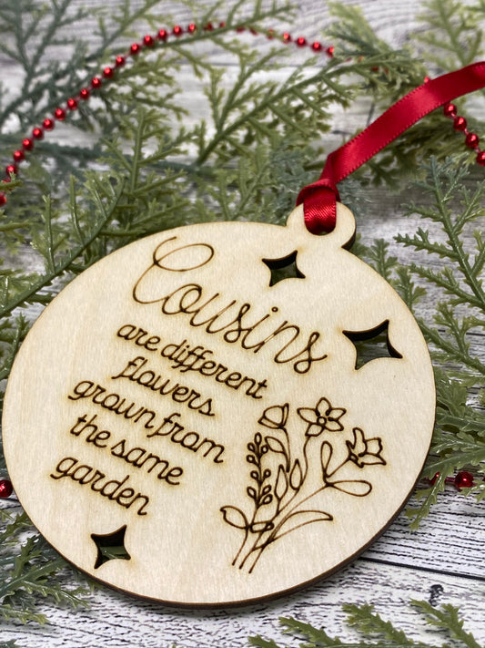 Cousins Ornament