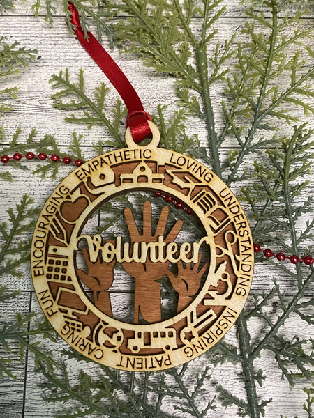 Education Series - Volunteer Ornament