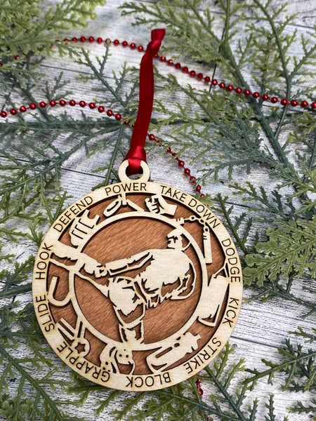 Martial Arts Ornament