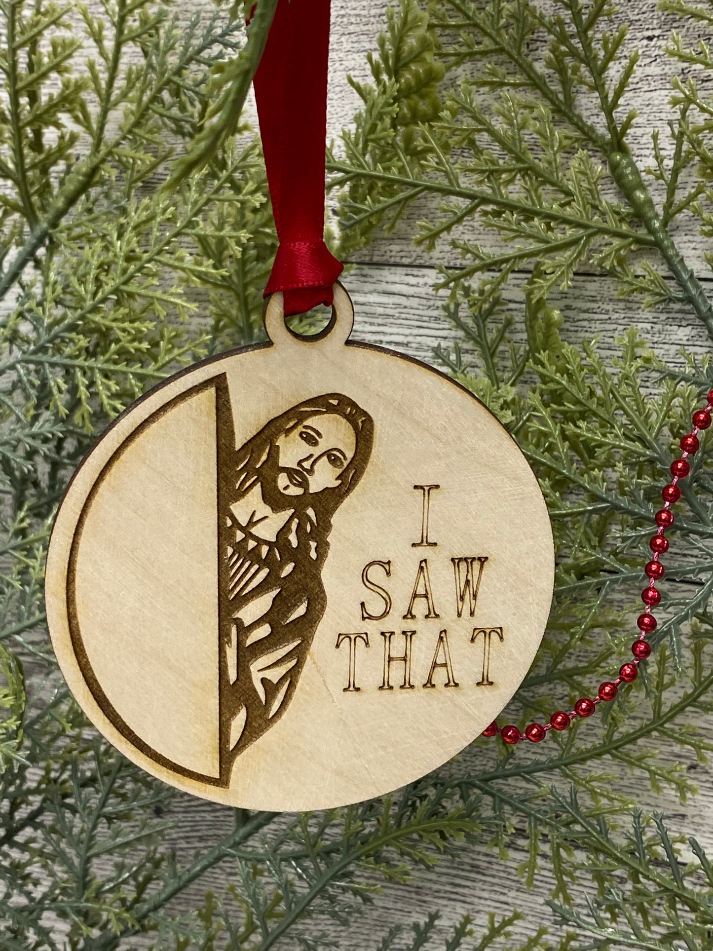 I Saw That Ornament