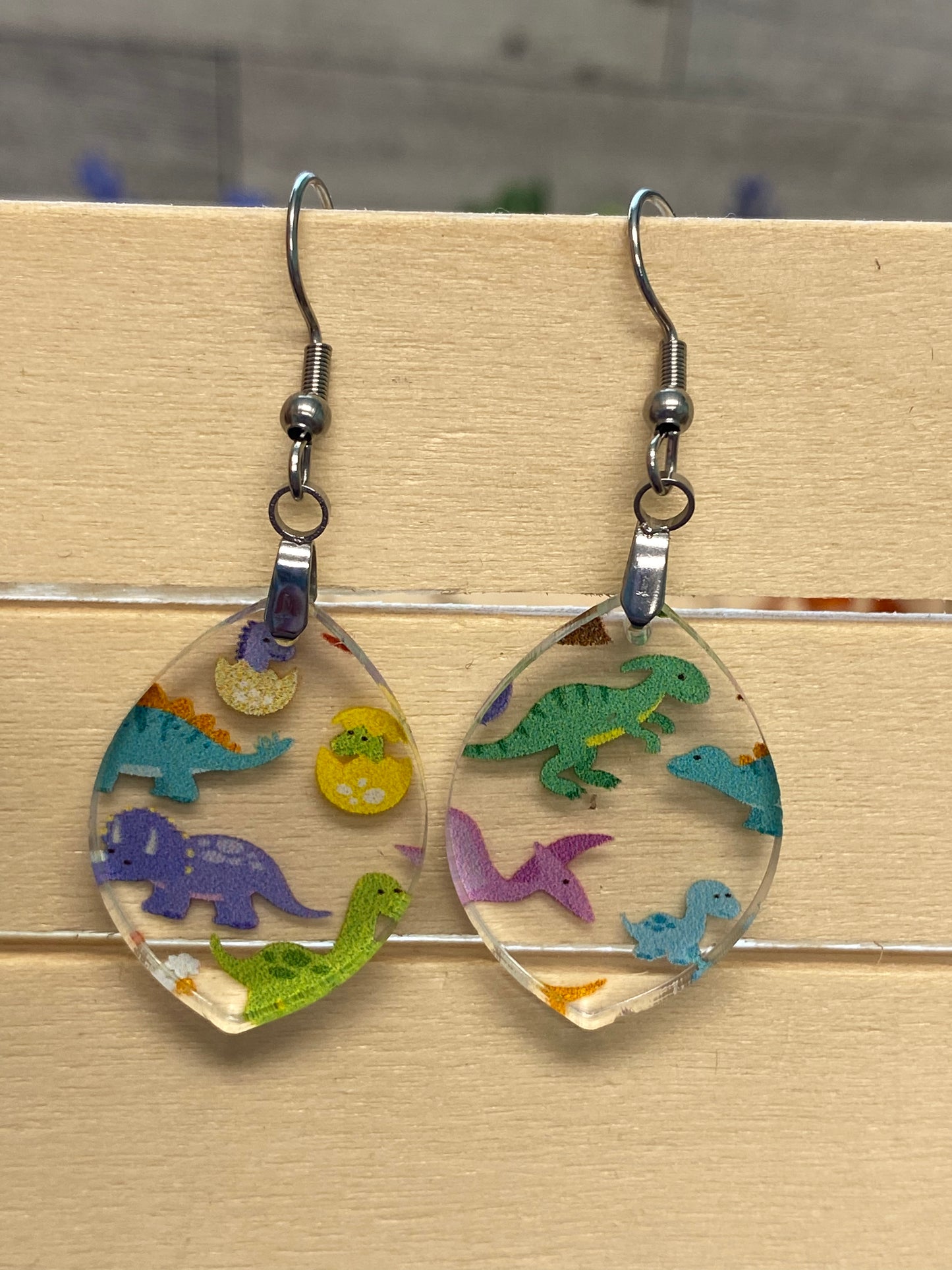 Dino Earrings