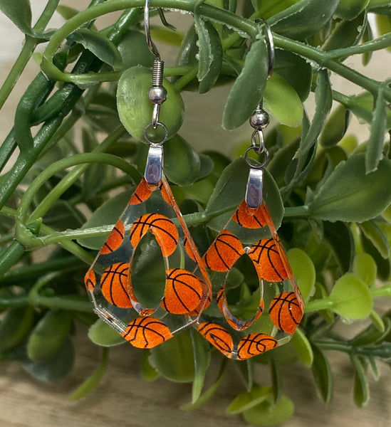 Basketball Earrings - Style 1