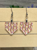 Baseball Earrings - Home Plate