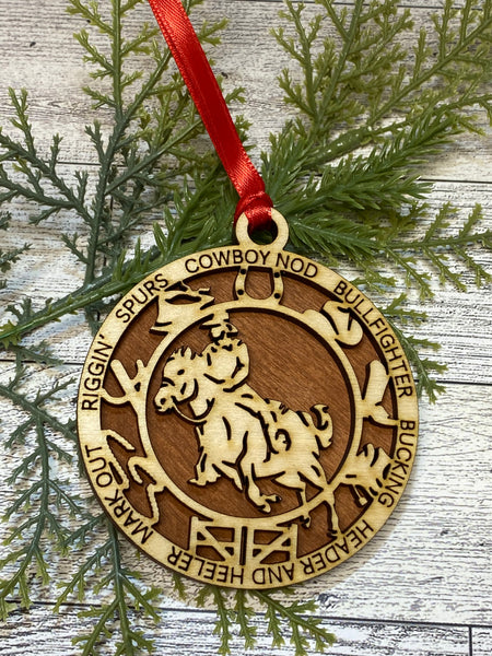 Cowboy Ornament