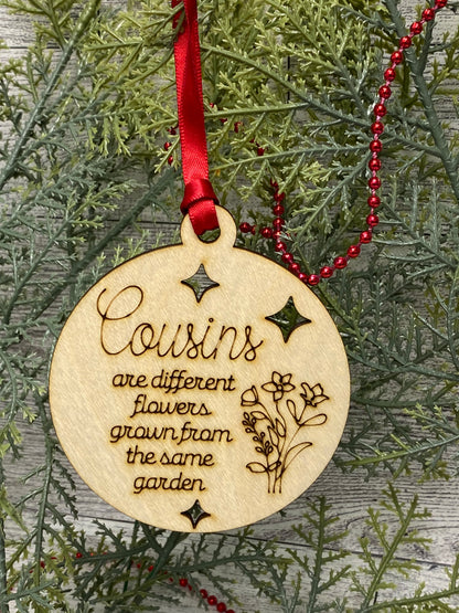 Cousins Ornament